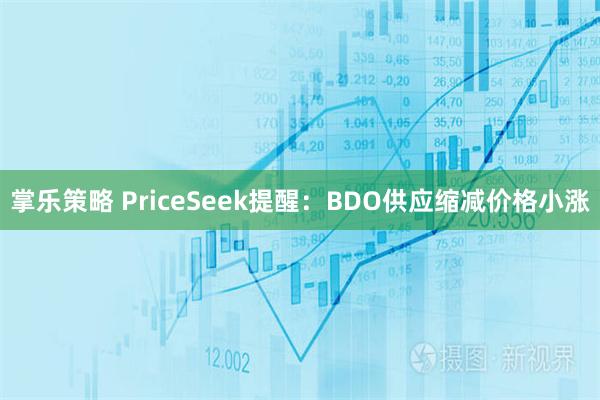 掌乐策略 PriceSeek提醒：BDO供应缩减价格小涨