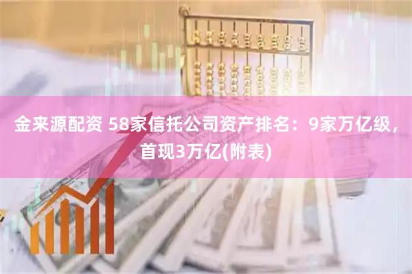 金来源配资 58家信托公司资产排名：9家万亿级，首现3万亿(附表)